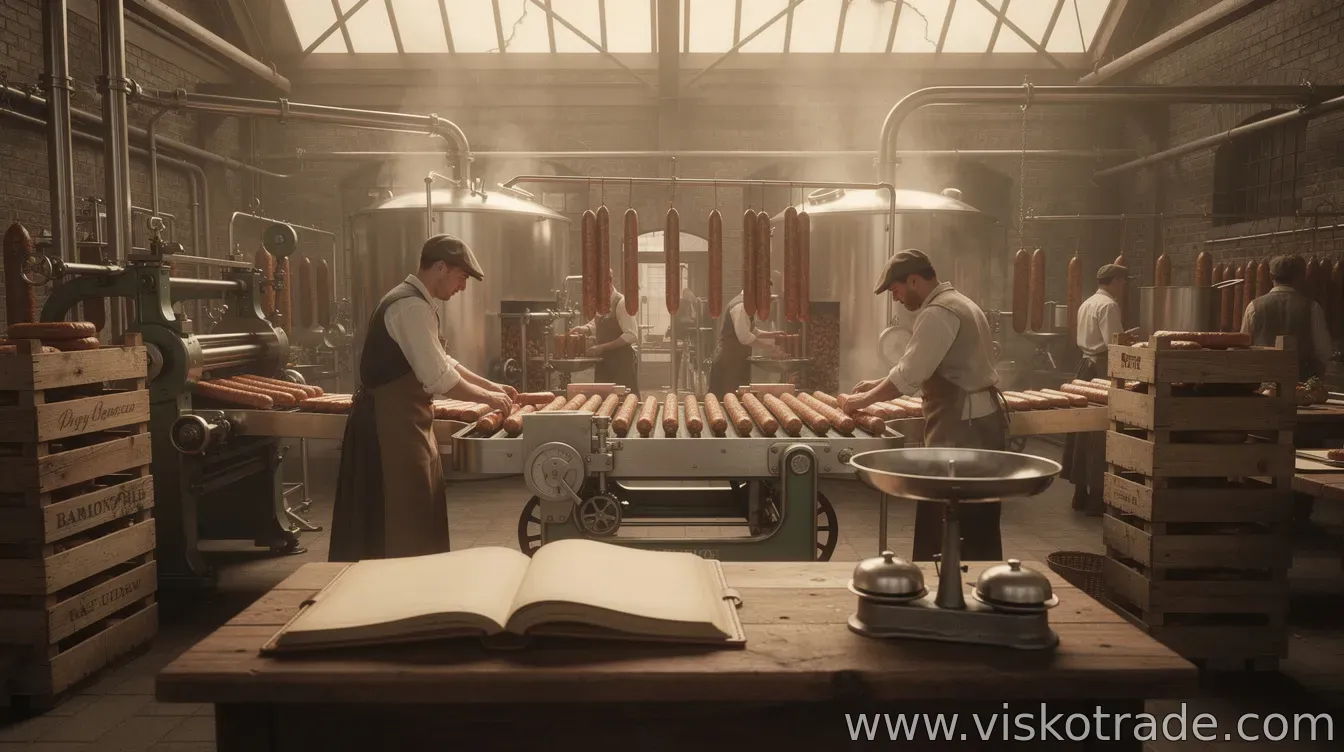 Історія виробництва ковбас та сосисок