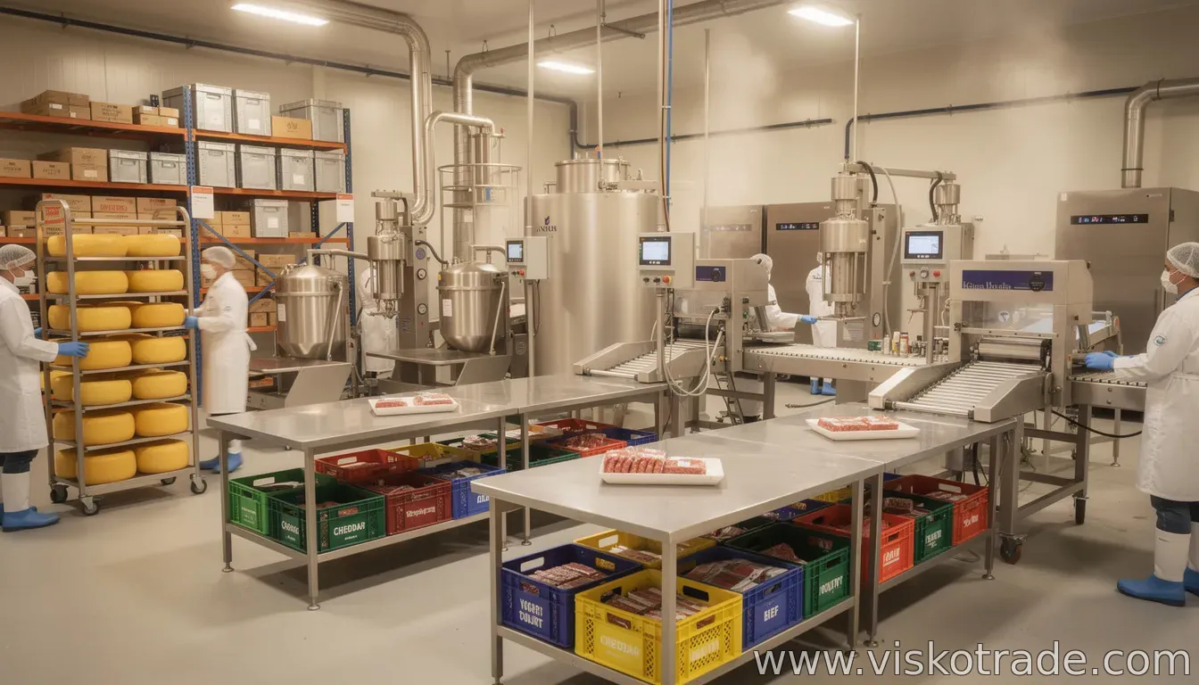 Оборудование и запчасти для производства сыров и колбас